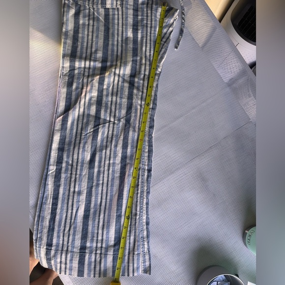 KUT FROM THE KLOTH WOMENS SIZE 12 Striped Blue and White Pants - Picture 9 of 9